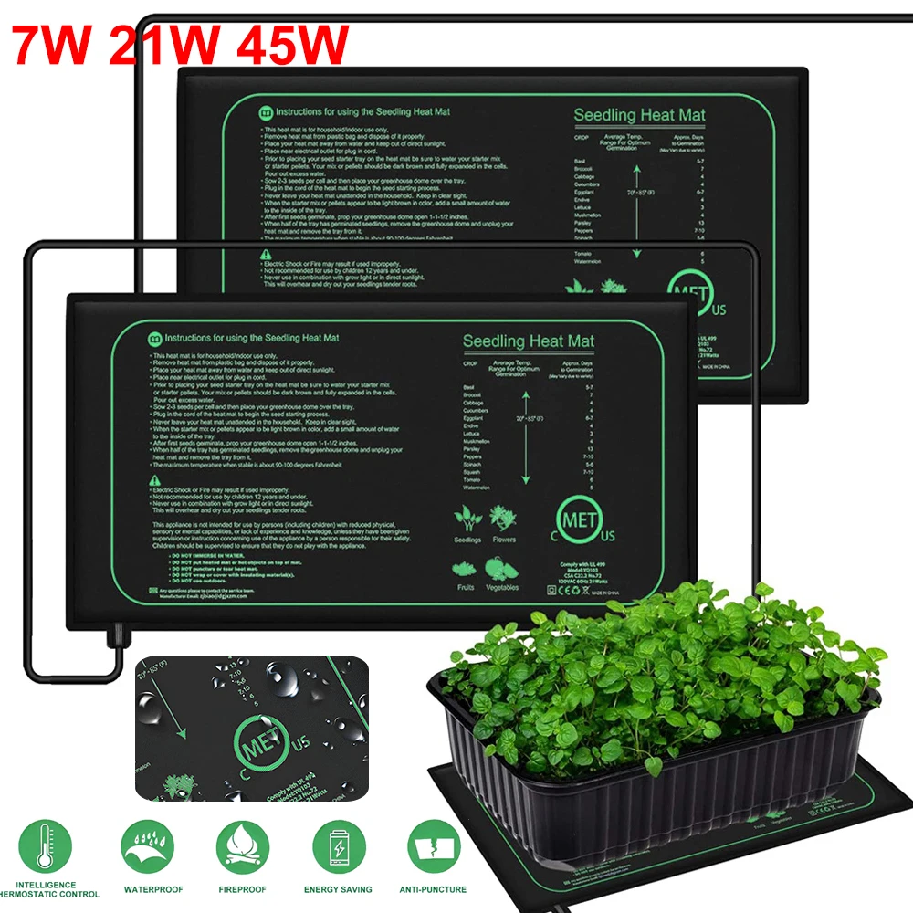 Seedling Heat Pad - 10/25/50 سنتيمتر الشتلات الحرارة حصيرة نباتات