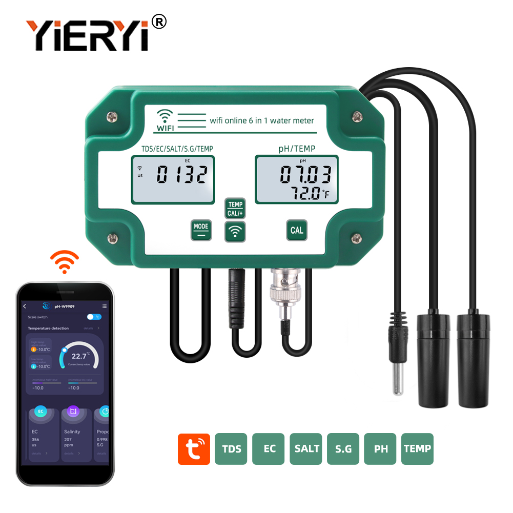 Ph Up Down Solution - Yieryi YY-W9909 الذكية بلوتوث جهاز اختبار