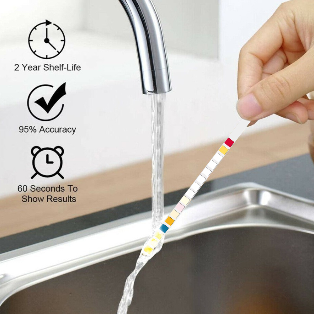 شرائط اختبار المياه Yieryi 16  - مراجعة Ph Up Down Solution وسعره