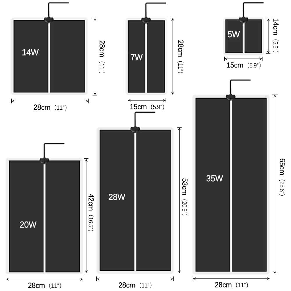 35 واط-5 واط بذور الشتلات مصنع - مراجعة Seedling Heat Pad وسعره