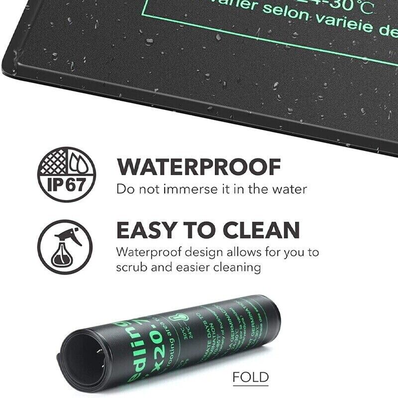 LERWAY 21W حصيرة تسخين الشتلات - مراجعة Seedling Heat Pad وسعره