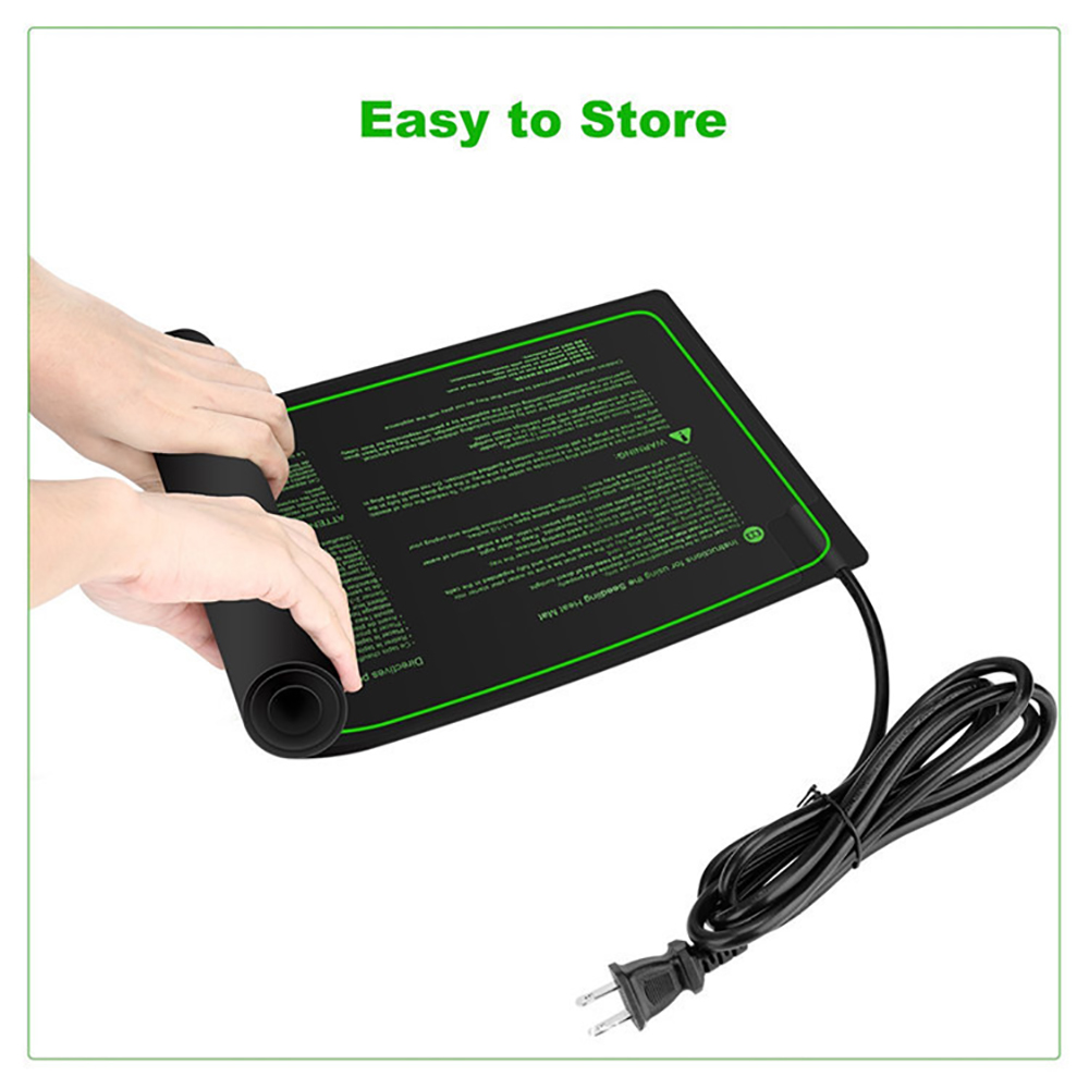 110/120/220/230 فولت الشتلات ا - مراجعة Seedling Heat Pad وسعره