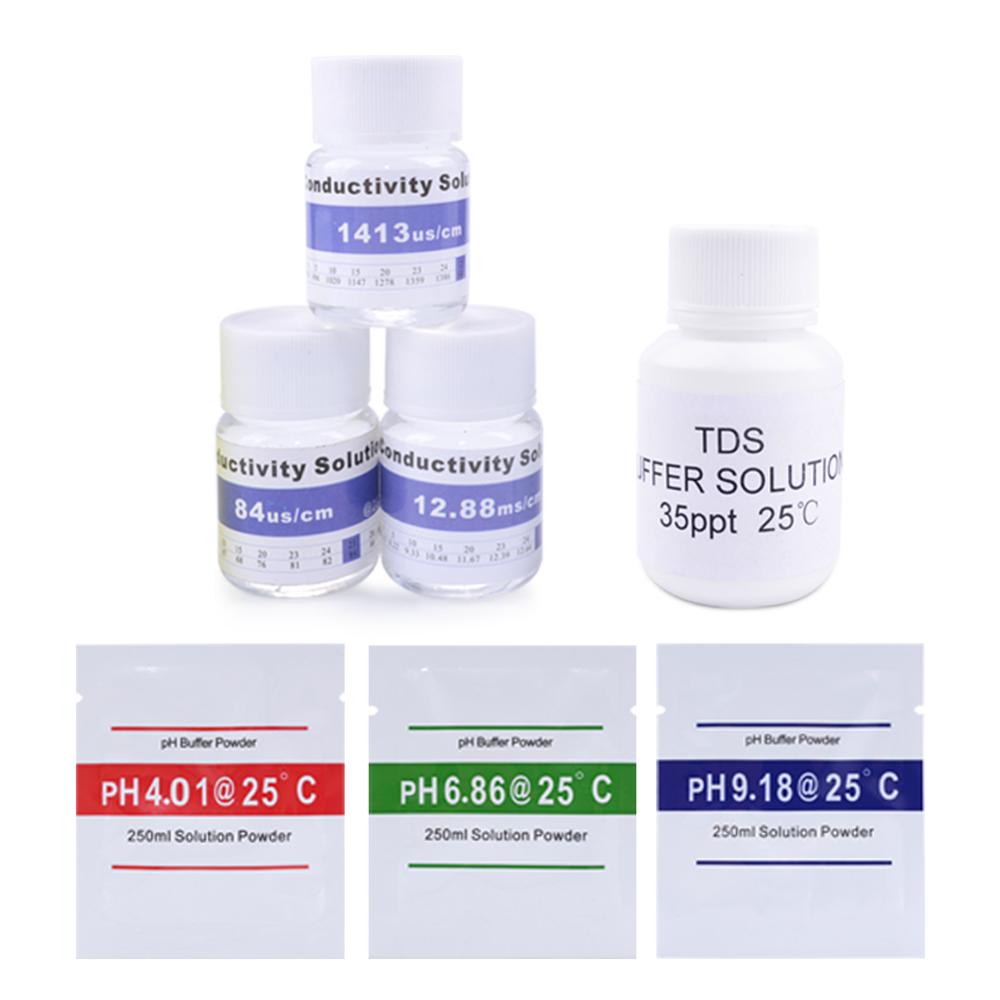 مجموعة حل معايرة TDS لمقياس EC - مراجعة Ph Up Down Solution وسعره