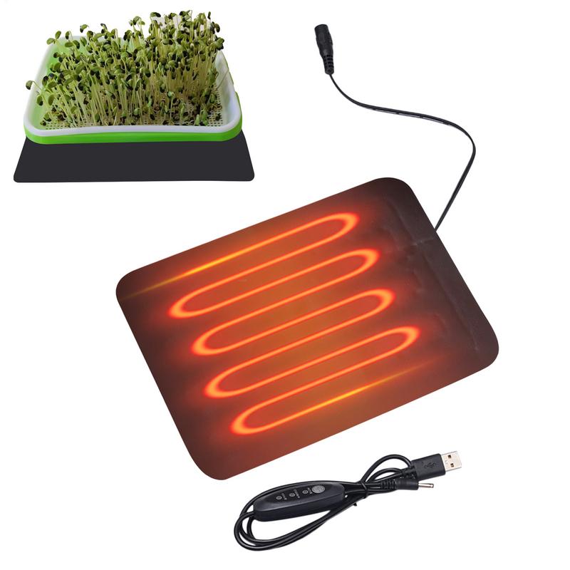 الشتلات الحرارة حصيرة نباتات د - مراجعة Seedling Heat Pad وسعره