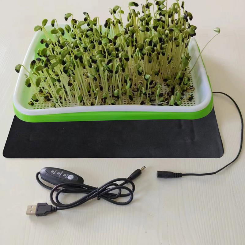 8.5 واط USB الشتلات الحرارة ال - مراجعة Seedling Heat Pad وسعره