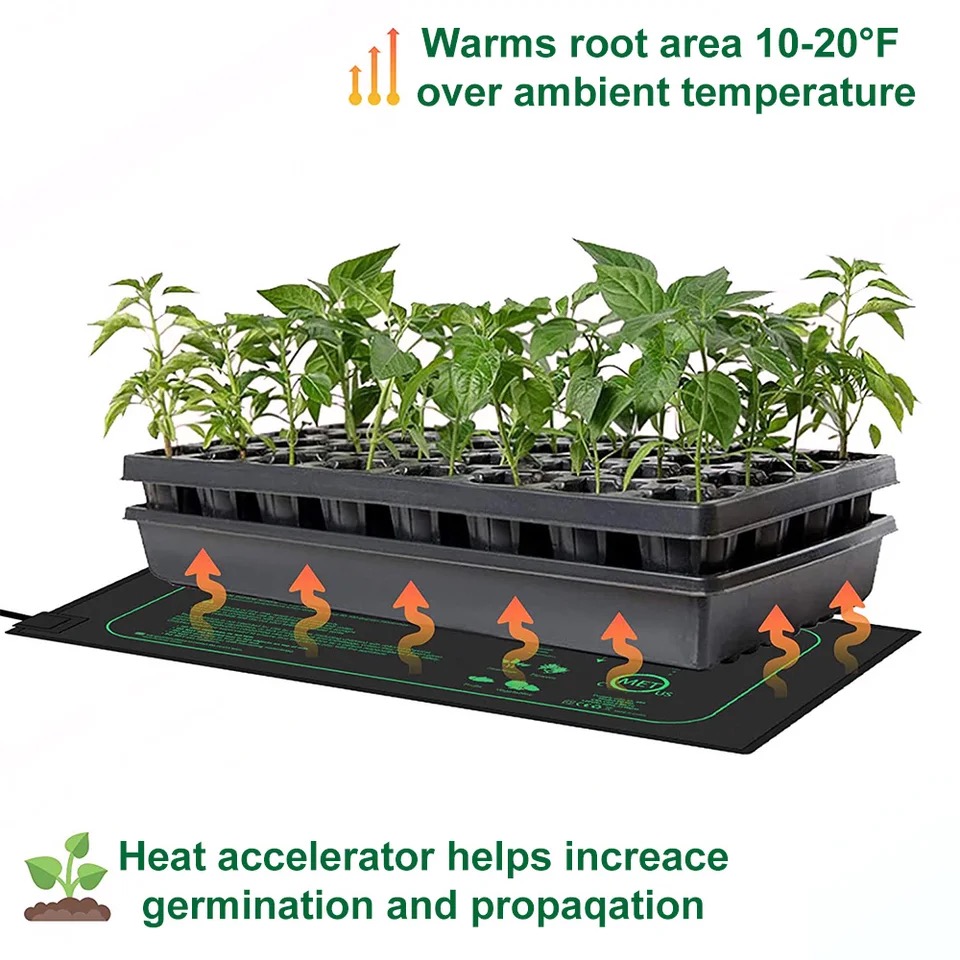 10/25/50 سنتيمتر الشتلات الحرا - مراجعة Seedling Heat Pad وسعره