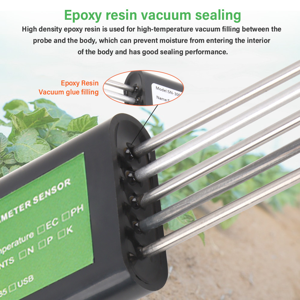 YAGO مستشعر التربة pH EC مقياس - مراجعة Ph Up Down Solution وسعره