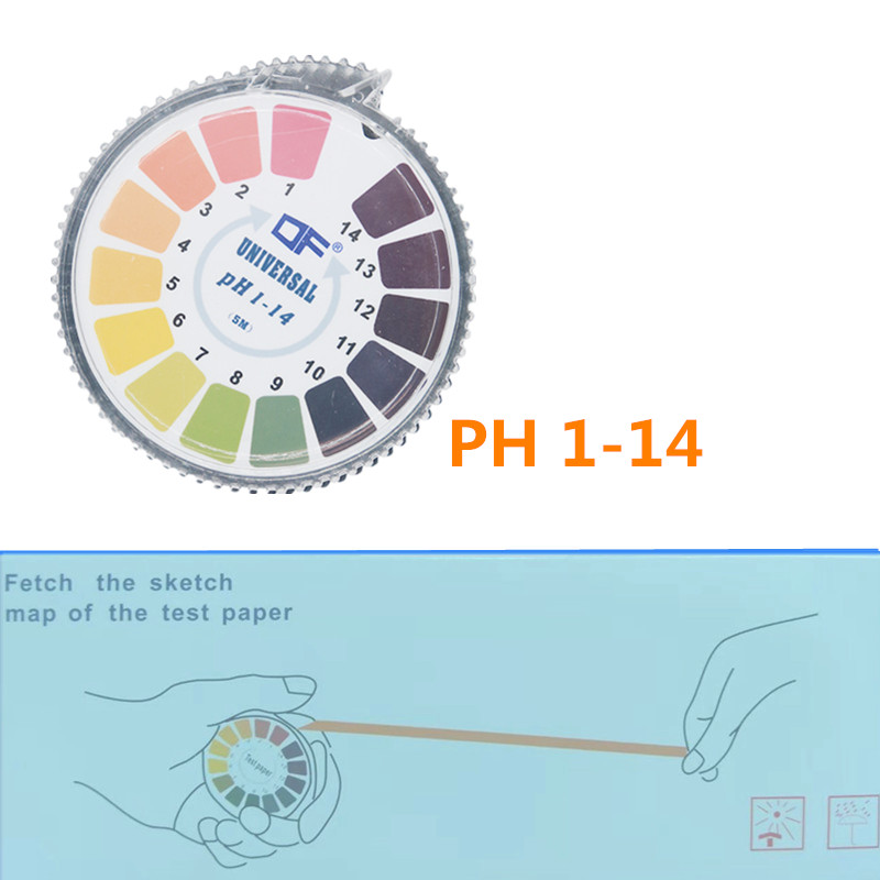 ورقة اختبار Ph عالمية ، ورقة ا - مراجعة Ph Up Down Solution وسعره