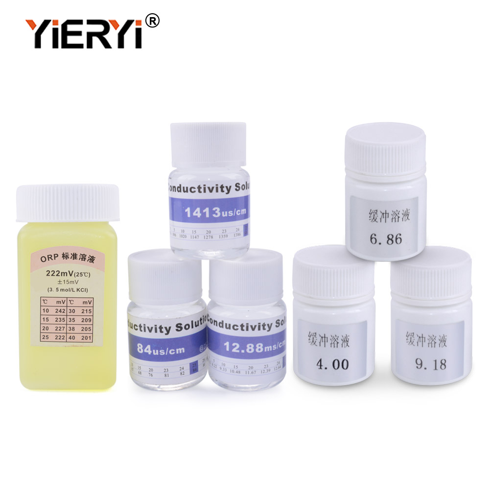 PH EC ORP TDS معايرة السائل ال - مراجعة Ph Up Down Solution وسعره