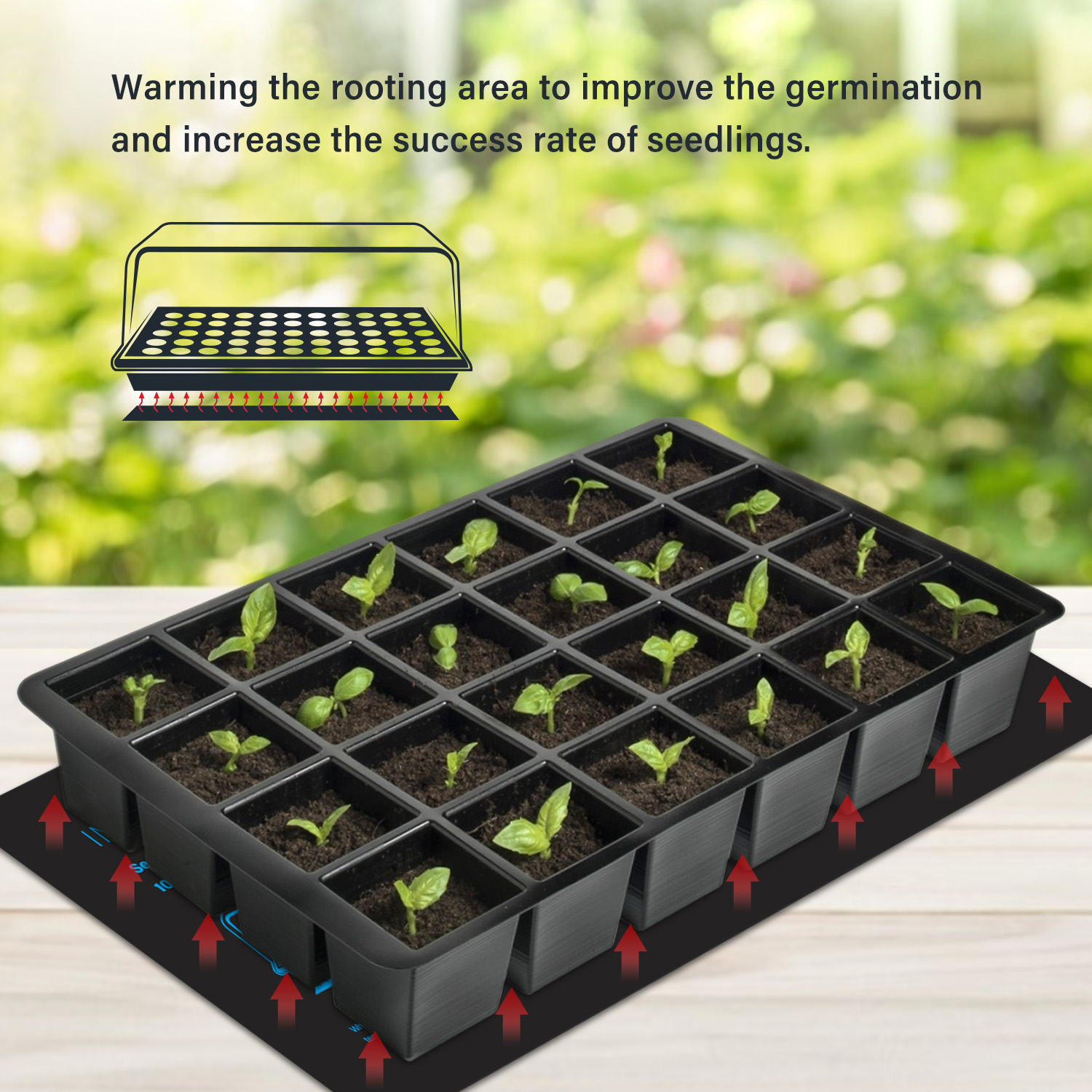 20.75x10 سنتيمتر الاتحاد الأور - مراجعة Seedling Heat Pad وسعره